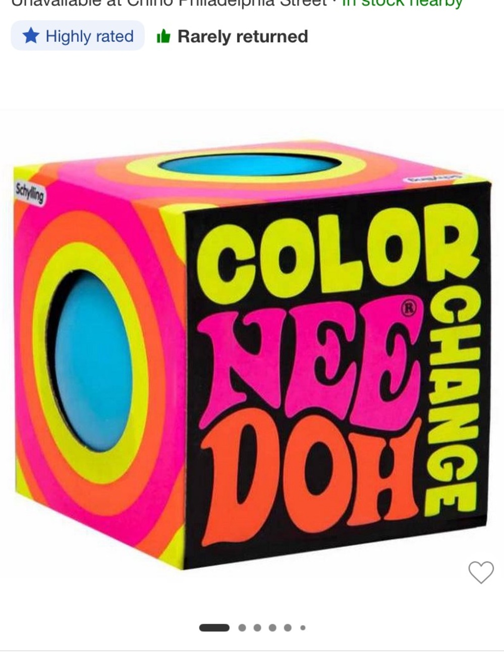 NeeDoh Color Change-Blue